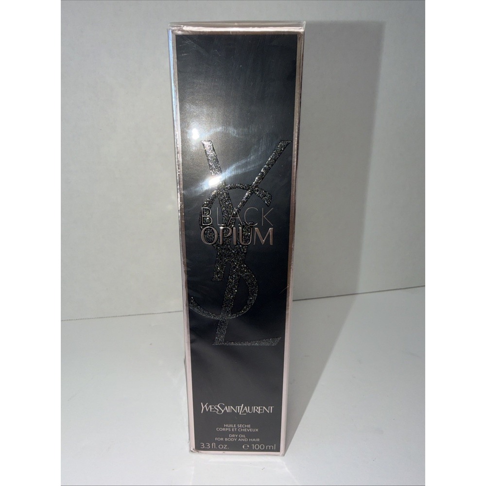 YSL Yves Saint Laurent Black Opium Dry Oil For Body&Hair 3.3oz/100ml Boxed